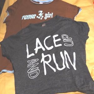 Hyp & Next Level Fun Running Shirts